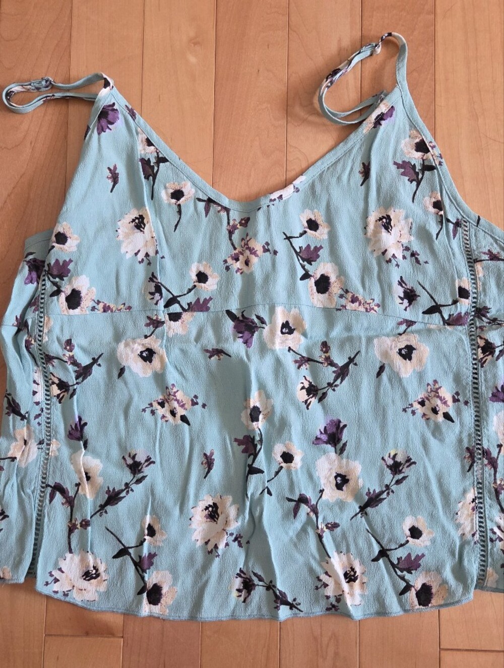 Sunday Best Aritzia Teal Turquoise Spaghetti Strap Cami